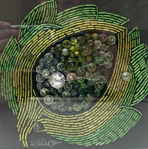 Artichoke Bead Mosaic by Stephanie Failmezger