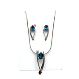 London Blue Topaz Earrings by Margie Magnuson