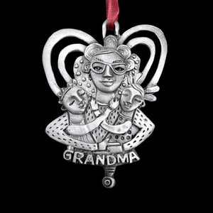 Grandma Hugs Ornament by Leandra Drumm Designs
