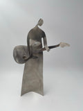 Electric Guitarist Sculpture by Gail Chavenelle