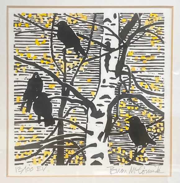 Four Crows 13/100 by Brian McCormick