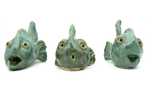 Fish Sculpture by Lori Bonz