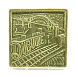 Dubuque 6 x 6" Tile by Whistling Frog