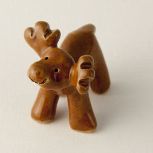 Moose Ceramic "Little Guy" by Cindy Pacileo