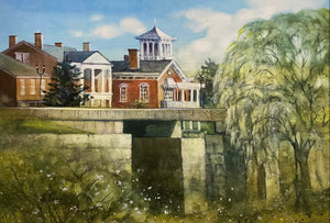 Belvedere Mansion Reproduction by Alda Kaufman