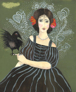 The New Caledonian Crow Reproduction by Beth Bird