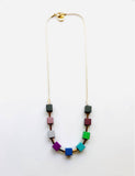 Cube Necklace by Trecy Bleich