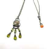 Jasper and Peridot Necklace by Karen Gilbert