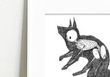 Fox Animus Print by Cat Rocketship