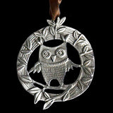 Owl's Hollow Ornament by Leandra Drumm Designs