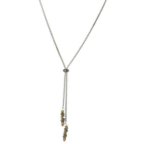 Aria Staccato Necklace with Ball Ends by High Strung Studio