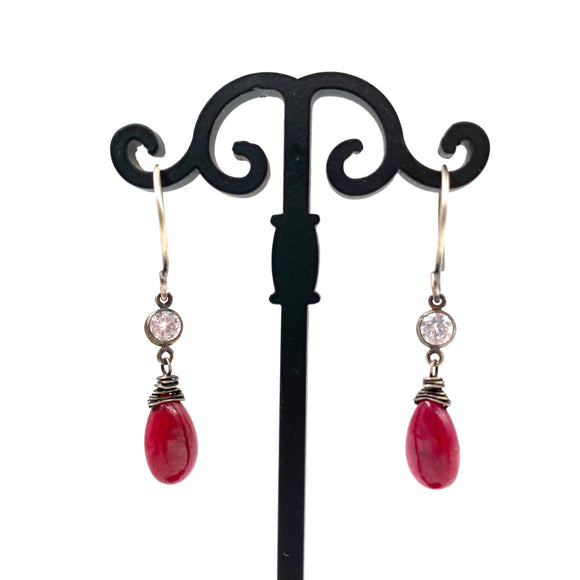 Ruby Earrings by Karen Gilbert