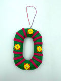 Felt Monogram Ornament - 'O' by Abby Schrup