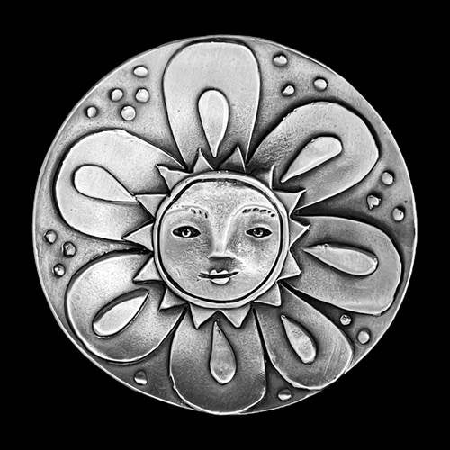 Flower Face Ring Dish by Leandra Drumm Designs