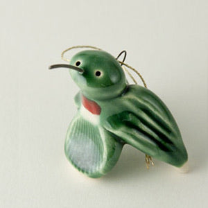 Hummingbird Ceramic "Little Guy" Ornament by Cindy Pacileo