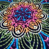 Embroidered Mandala by Abby Schrup