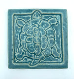 Turtle 6" x 6" Tile by Whistling Frog