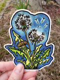 Dandelions Sticker by Sarah Angst