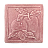 Apples 4" x 4" Tile by Whistling Frog
