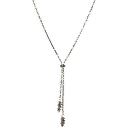 Aria Staccato Necklace - Silver by High Strung Studios