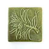 Scotch Pine 4" x 4" Tile by Whistling Frog