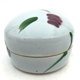 Lidded Container - Porcelain by Mary Weisgram