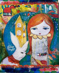 Shine Bright Reproduction on Board by Kelli May-Krenz