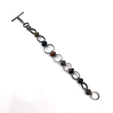 Ovals and Rocks Bracelet by Jennifer Nunnelee
