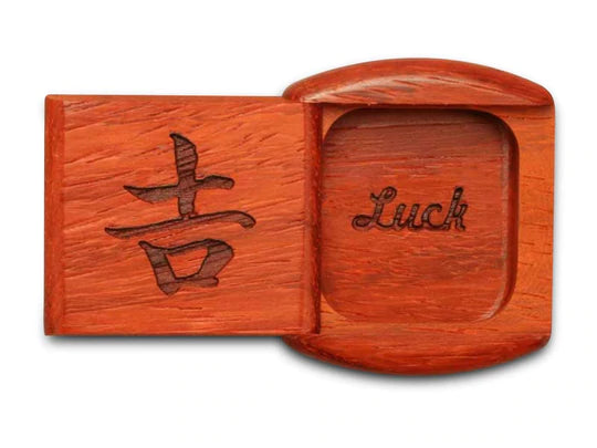 Luck 2” Flat Wide Secret Box by Heartwood Creations