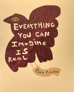 Everything You Can Imagine Greeting Card by Jake Putnam
