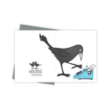 Hunt and Peck Grackle Card by Burdock & Bramble