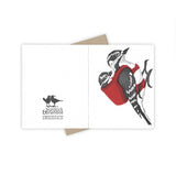 Little Helper Woodpecker Card by Burdock & Bramble