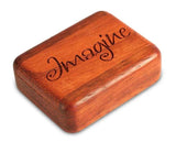 Imagine 2” Flat Narrow Secret Box by Heartwood Creations