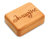 Imagine 2” Flat Narrow Secret Box by Heartwood Creations