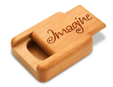 Imagine 2” Flat Narrow Secret Box by Heartwood Creations