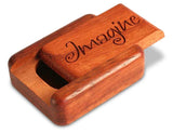 Imagine 2” Flat Narrow Secret Box by Heartwood Creations