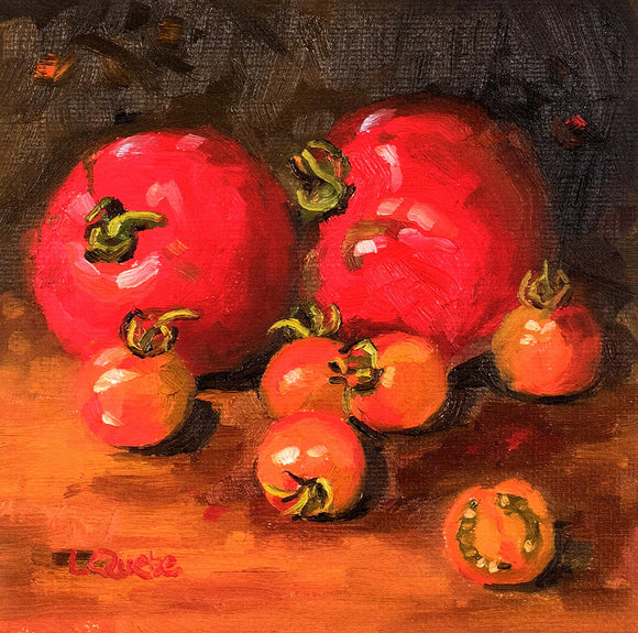 Tomatoes II Reproduction by Liz Quebe