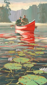 Into the Shallows Print by Dan Wiemer