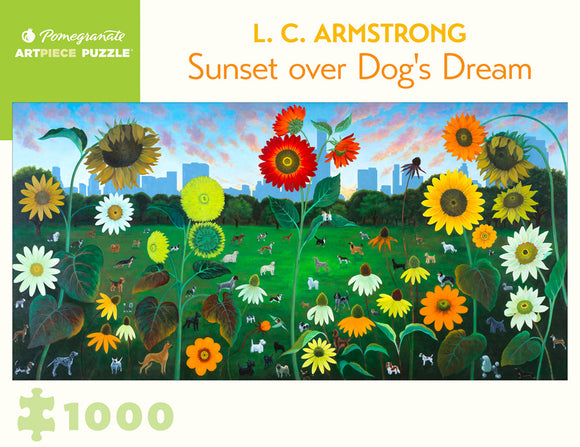 L. C. Armstrong: Sunset Dog's Dream 1000-Piece Jigsaw Puzzle