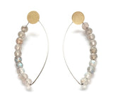 Marquise Post Earrings by Ashka Dymel