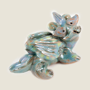 Dragon Ceramic "Little Guy" by Cindy Pacileo
