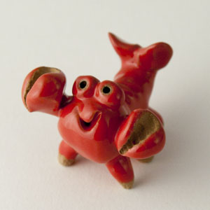 Lobster Ceramic "Little Guy" by Cindy Pacileo