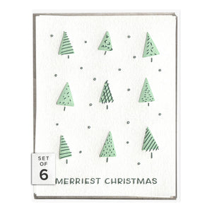 Merriest Christmas Greeting Card from Ink Meets Paper