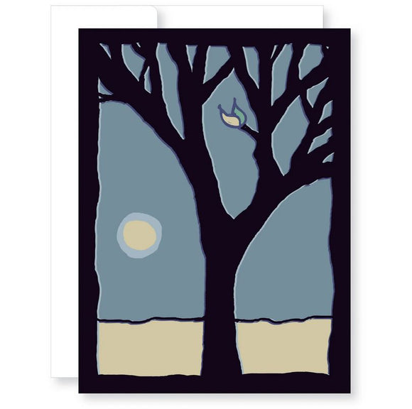 Sympathy Moonlit Tree Greeting Card from Great Arrow Cards