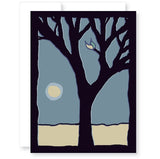 Sympathy Moonlit Tree Greeting Card from Great Arrow Cards