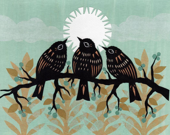Morning Star Print by Angie Pickman