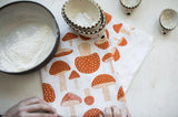 Mushroom Tea Towel by Gingiber