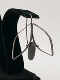 Double Leaf Rock Earrings by Jennifer Nunnelee