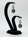 Silver and Rock Rings Earrings by Jennifer Nunnelee