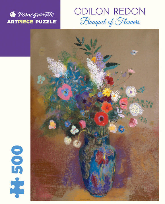 Odilon Redon: Bouquet of Flowers 500-Piece Jigsaw Puzzle